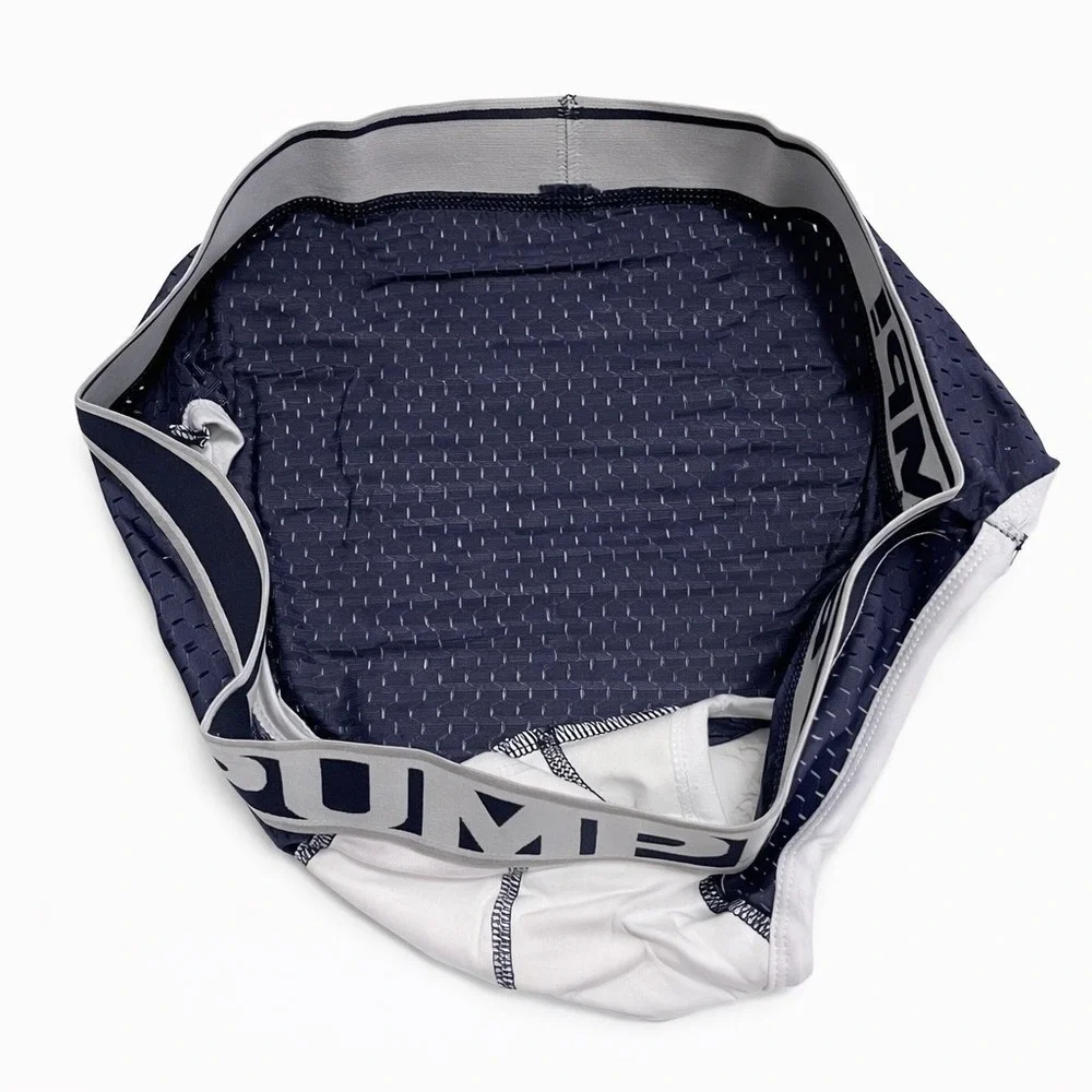 PUMP! Mesh Briefs Blue/White/Gray Size XXL (34-36)‎ NWT